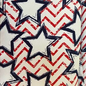 Express Portofino slim fit top, size S-  Stars design